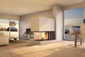 Visualisierung Bauvorhaben Kamin